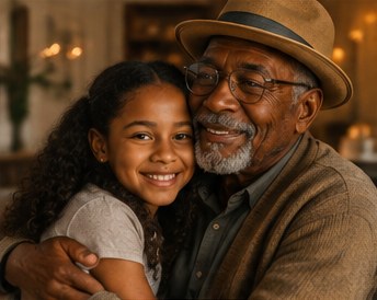 Grandpa's girl
