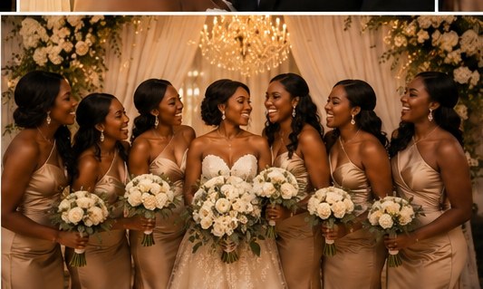 The bridal party